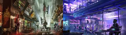 Cyberpunk Dual Screen Wallpapers Top Free Cyberpunk Dual Screen Backgrounds Wallpaperaccess Here you can download 4k dual monitor theme for windows 10. cyberpunk dual screen wallpapers top