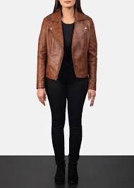 Flashback Brown Leather Biker Jacket Custom Leather Jackets Leather Jackets Women Black Leather Bomber Jacket