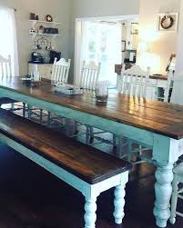 10 Foot Heart Pine Table And Bench By Wellsworksfurniture On Etsy I Want A 6 Ft Versio Farmhouse Dining Room Table Farmhouse Table Plans Farmhouse Dining Table