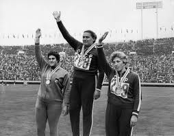 Soviet athlete tamara press wins the gold medal in the shot put and sets a new olympic record for the event, during the rome olympics, 3rd september 1960. Tamara Press Achieved The Last Throwing Double In Olympic History