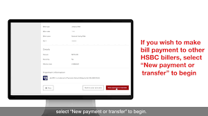 On the menu, click the option visa money transfer. How To Pay Bill Hsbc Online Banking Youtube