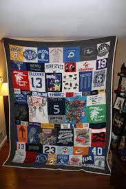 I D Love To Make One Of These Out Of My Old Running Shirts Someday Baby Clothes Quilt Tee Shirt Quilt Tshirt Quilt