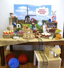 Themed Thomas The Train Birthday Party Ideas For Toddlers Thomas The Tank Engine Birthday Party Ideas Photo 1 Of 19 Thomas Birthday Parties Boy Birthday Parties Thomas The Train Birthday Party