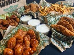 After closing at $166.11, wingstop's stock is up 25% on the year. Wingstop On Twitter 4 Flavors On 6 Crispy Tenders And 16 Juicy Boneless Wings With 3 Dips And 1 Large Fry Means Flavor Combos For Days The All In Bundle Is Here