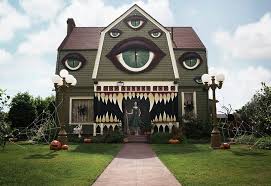 Most Awesome Haunted Halloween House Photo Halloween House Halloween Haunted Houses Halloween Home Decor