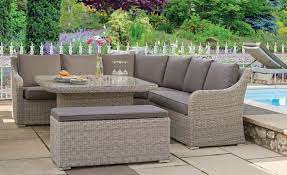 Kettler Gartenmoebel Set Rattan Madrid Ecksofa Tisch Sitzbank Dining Corner Outdoor Furniture Sets Casual Dining