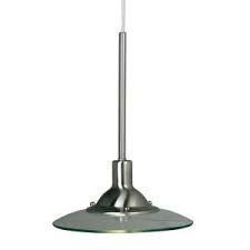 Hampton Bay 1 Light Brushed Steel Linear Track Hanging Pendant Ec0780ba The Home Depot Hanging Pendants Brushed Steel Track Lighting Pendants