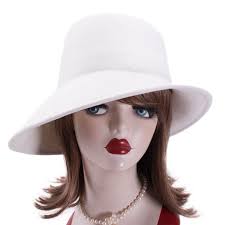 Las mejores ofertas en Marfil Fedora Sombreros talla única para Mujer