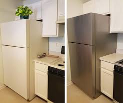 how to paint appliances stainless steel