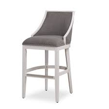 Enjoy free shipping with your order! Lawrence White Bar Stool By Greyson Living As Is Item Overstock 31112748