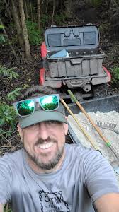 Gregg Tebbe and I filled in front of Rt 66 no more mud