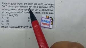 Bila soal tersebut tidak terdapat kunci jawabannya silahkan beritahukan kami pada kotak komentar di bawah ini. Kalor Soal Asas Black Suhu Campuran Fisika Youtube