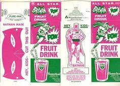 The difference between the old and new logo is that instead of the well known blue and. All Sizes Old Batman Fruit Drink Carton Flickr Photo Sharing Logo Illustration Retro Vintage Search By Muzli