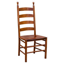 Ladderback Side Chair Cherry Wooden Kitchen Chairs Side Chairs Chair