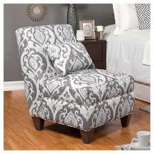 Blue Slate Collection Accent Chair Gray And Light Large Damaskhomepop Accent Chairs Accent Chairs For Living Room Furniture