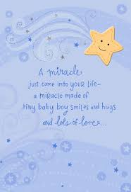 He is an angel from congratulations darling, on the arrival of your baby boy. A Miracle Came Into Your Life New Baby Boy Card Greeting Cards Hallmark Baby Congratulations Card Congratulations Baby Congratulations Baby Boy