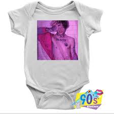 Shop for graphic onesies at buybuy baby. Lil Peep Rapper Tattoo Weed Graphic Baby Onesie Baby Clothes 90sclothes Com