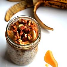 Resepi Overnight Oats Pecan Pisang Peanut Butter Sedap Tube Recipe Overnight Oats Pecan Peanut
