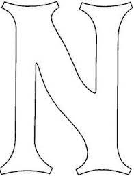 Ver el mismo modelo de letras pero en forma individual. Moldes De Letras Diy Letters Diy Letters Cardboard Letters