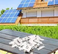 Solar Energy Grounding Lug Grounding Washer Silver Solar Panels Earth Plate