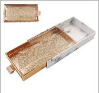 Cardboard drawer eyelash packaging box with window and ribbon