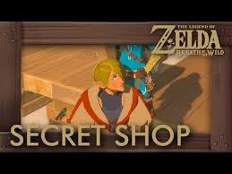 Zelda Breath Of The Wild How To Unlock Secret Shop New Hylian Shield Rare Armor Youtube Breath Of The Wild Zelda Breath Legend Of Zelda Breath