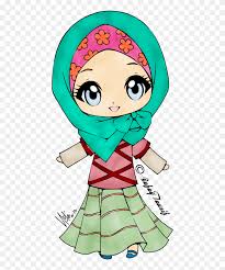 Hijab png images | vector and psd files | free download on pngtree. Cute Muslimah Cute Muslimah In Anime Muslimah Hijab Muslim Girl Clipart Png Download Full Size Clipart 5316064 Pinclipart