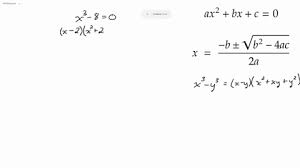 Actually, the equation for z gives three complex cube roots for. Solved Solve Each Cubic Equation By Factoring Out