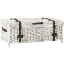 Our furniture, home decor and accessories collections feature wicker and rattan trunks in quality materials and classic styles. Navarro Rattan Coffee Table Trunk White Safavieh Target
