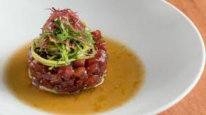 Recette De Tartare De Thon De La Gaspesie Zeste Recipe Food Hungry Beef