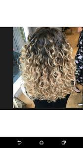 Curly hair with pink balayage. Naturally Curly Hair Blonde Ombre Balayage By Reegan At Spring Hair Salon In Birmingham Uk Http Curly Balayage Hair Ombre Curly Hair Balayage Hair Blonde