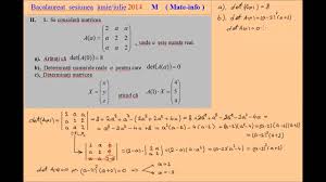 Pe mulţimea numerelor reale se defineşte legea de compoziţie dată de x ∗ y = x + y −1. Bacalaureat 2014 Matematica M1 Subiectul Ii Exercitiul 1 Youtube