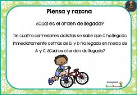 María da la tercera parte de lo que tiene a alejandra; Fichas Para Razonar Y Pensar Logica Matematica