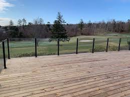Find the perfect deck railing system to complete your design. Frameless Glass Railing Kit Glass Railing Systems