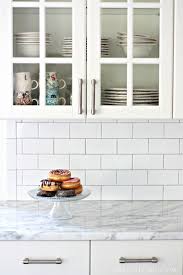 Subway Tile Backsplash Installation Nest Of Posies Kitchen Backsplash Designs White Subway Tiles Kitchen Backsplash White Subway Tile Kitchen