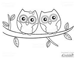 There is something about owls that fascinates people. Owls Couple Free Printable Coloring Page