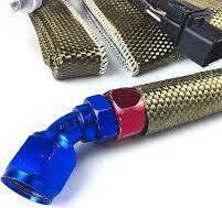 Thermal Zero High Temperature LAVA Heat Sleeve Exhaust Heat Aluminized Heat  Sheath 2" X 36" Long
