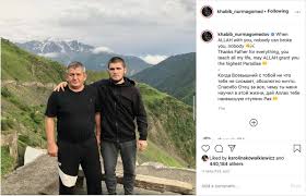 Khabib Nurmagomedov Pays Tribute To Father After Emotional Ufc 254 Win Mma Fighting