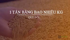 How many tan in 1 kg? 1 Táº¥n Báº±ng Bao Nhieu Kg Cach Ä'á»•i Táº¥n Sang Táº¡ Yáº¿n Kg