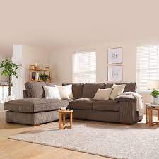 Cassie Mink Cord Fabric L Shape Corner Sofa Lhf Only 999 99 14 000 Trustpilot Reviews Expert Advice In 2021 Corner Sofa Living Room Living Room Diy Corner Sofa