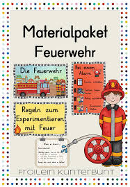 Materialpaket Feuerwehr Unterrichtsmaterial Im Fach Sachunterricht In 2020 Feuerwehr Material Grundschule