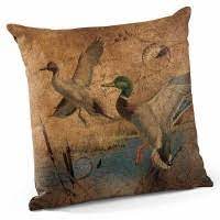 Place throw pillows on a bare sofa to spruce up the furniture's design. Rustic Cabin Throws And Lodge Pillows