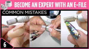 Common Mistakes Become An Expert With An E File Youtube In 2021 Diy Acrylic Nails Kiss Nails Kit Nail Kit