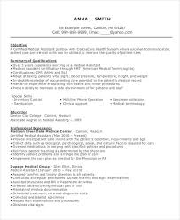 10 Medical Assistant Resume Templates Pdf Doc Free Premium Templates