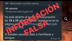 Si el registro es igual al que se hizo con los mayores de 60, las personas entre 18 y 39 años deberían poder seguir el mismo proceso. Ssalud Tabasco On Twitter La Secretaria De Salud Aclara Que Esta Informacion Que Circula En Grupos De Whatsapp Y Redes Sociales Es Falsa Hasta El Momento En La Plataforma Federal De Https T Co Nmxp2h0cef
