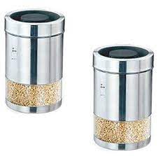 Maybe you would like to learn more about one of these? Buy Jvl Stainless Steel Air Tight Kitchen Storage Magic Twister Canister 2pcs Online At Best Price Kumbhat Dry Fruits