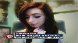 Search continues for Lea Porter's body