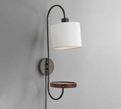 We have fluorescent and led horse barn lighting that you can use for your stable, barn, stalls, aisles, wash stalls and more. Edward Wooden Plug In Sconce Pottery Barn