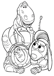 Toy Story 4 Para Colorear