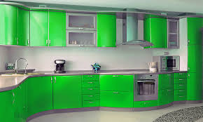 The walls and cabinets painted white not only lighten and brighten a room, but also maintain a visual simplicity and uniformity that makes the small kitchen look bigger. 20 Green Kitchen Design Ideas For Your Home Design Cafe
